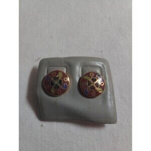 Cloisonne earrings